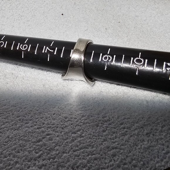 Sterling Silver FORGIVE Band Ring - Picture 9 of 12